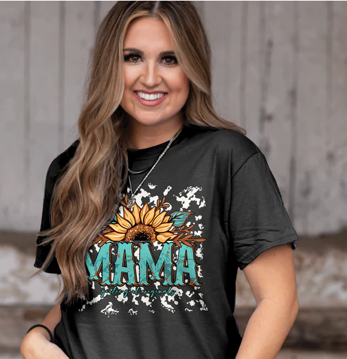 Sunflower Mama Tee
