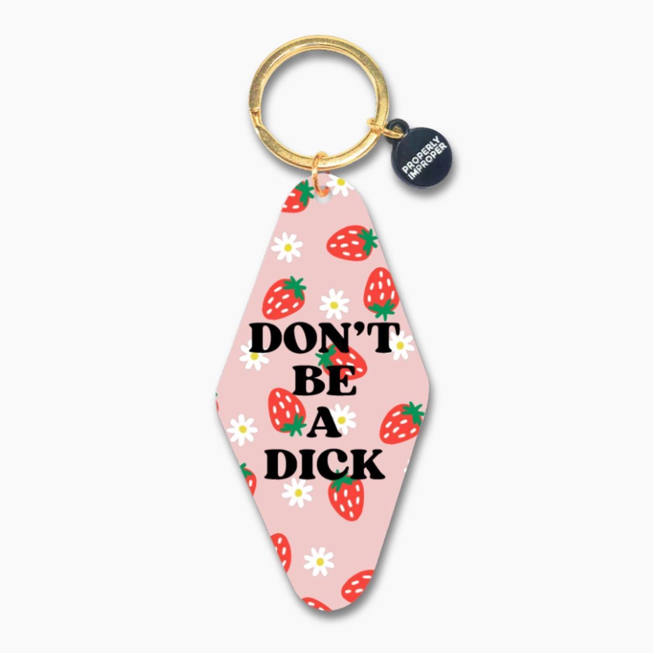 Properly Improper Motel Keychains