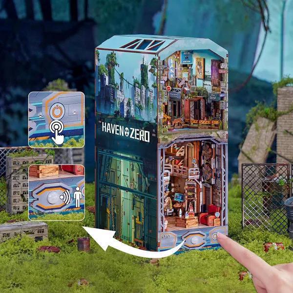 DIY 3D Book Nook Kit: Haven Zero