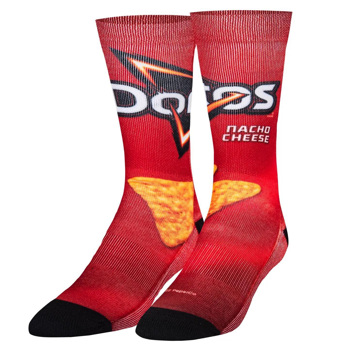 Doritos Nacho Cheese - Mens Crew Socks