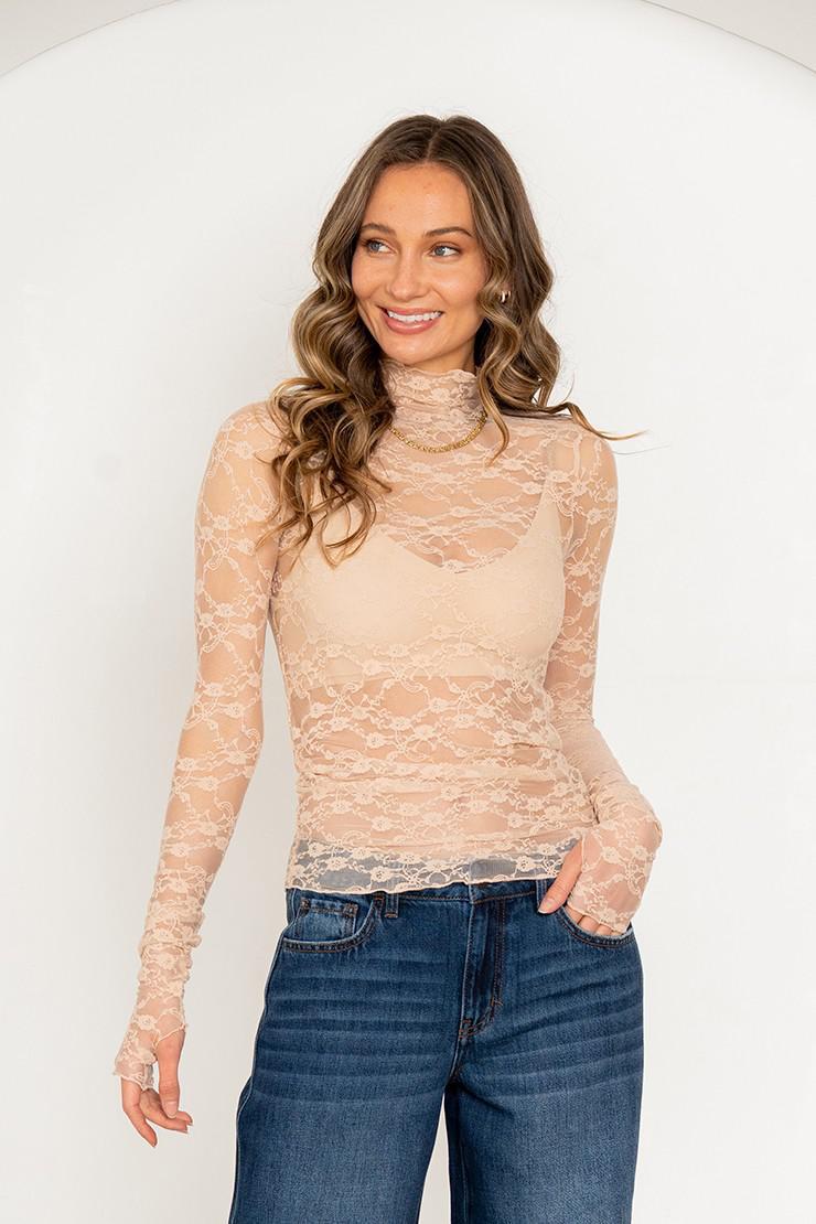 Floral Lace Top