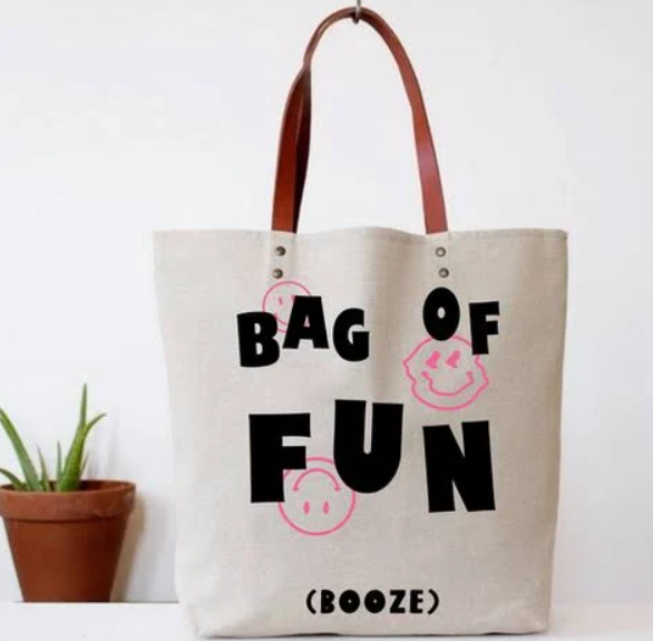 Bag of Fun Booze Tote