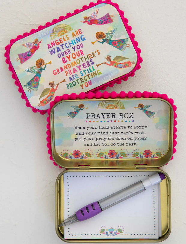 Angels Watching Prayer Box