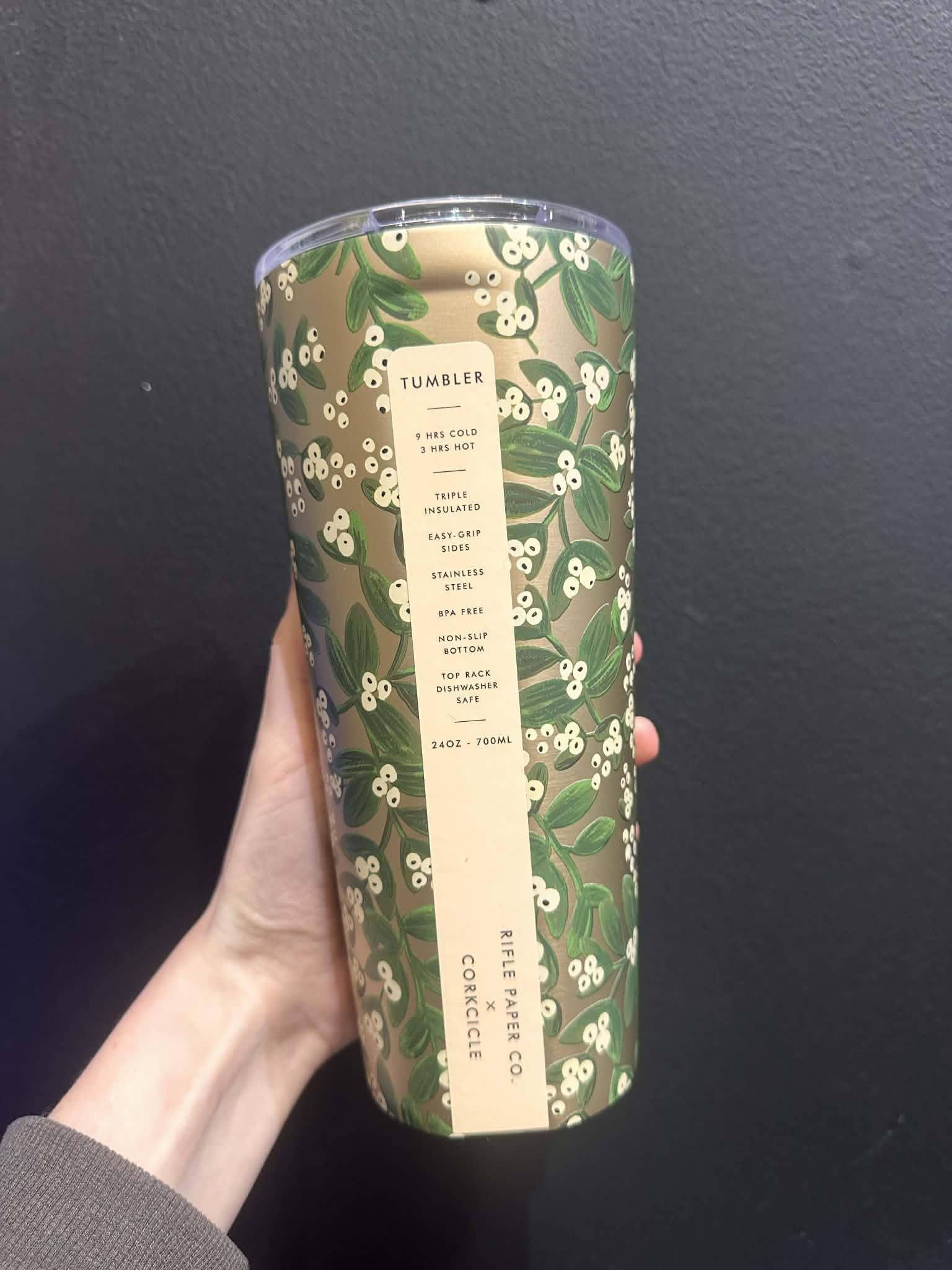 Mistletoe 24oz Tumbler
