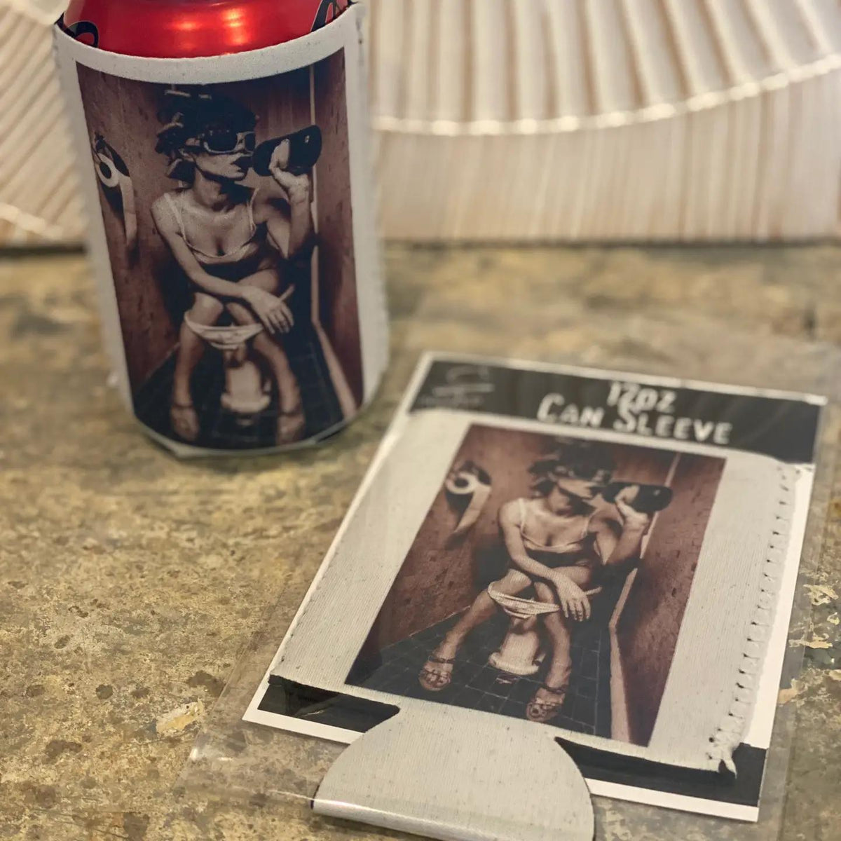 "Party in the Potty" Neoprene Can Sleeve