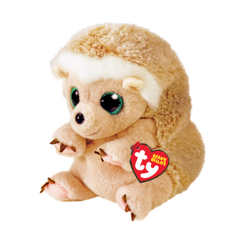 Bumper Tan Hedgehog Beanie Baby