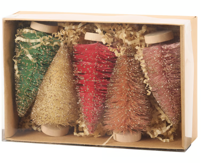 Bottle Brush Tree Set