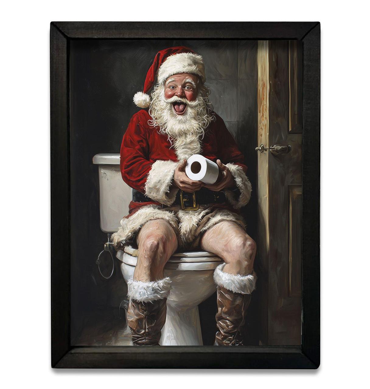 Potty Santa 12x16 Box Frame