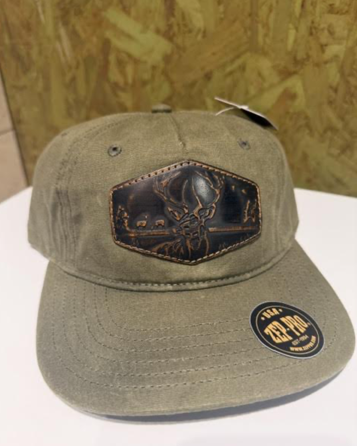 Waxed Canvas Buck Hat Olive
