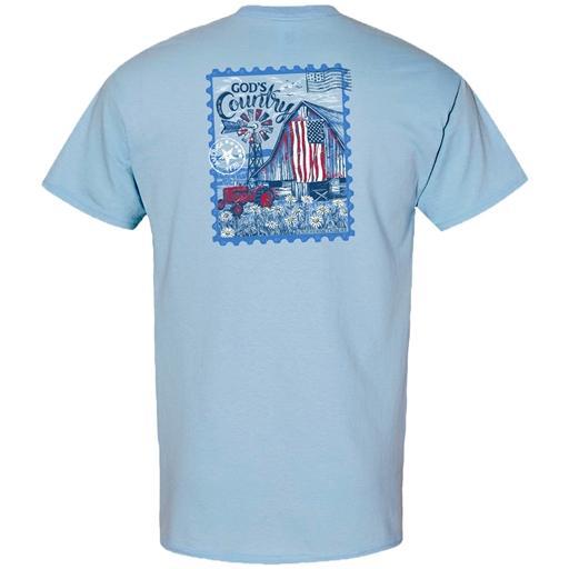 Classic God's Country Barn - Sky Tee