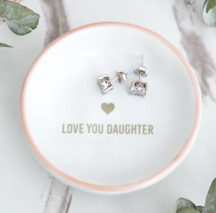 Love You Daughter Trinket Dish