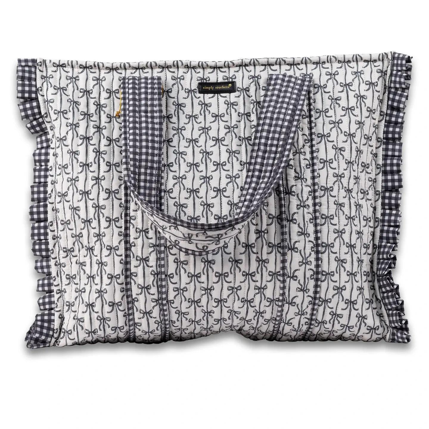 Simply Southern Quilted Tote Bag