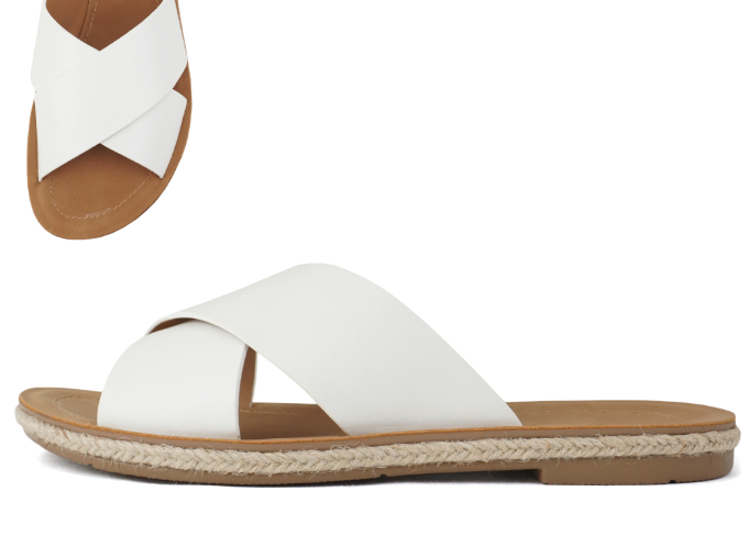 White Prism Sandal