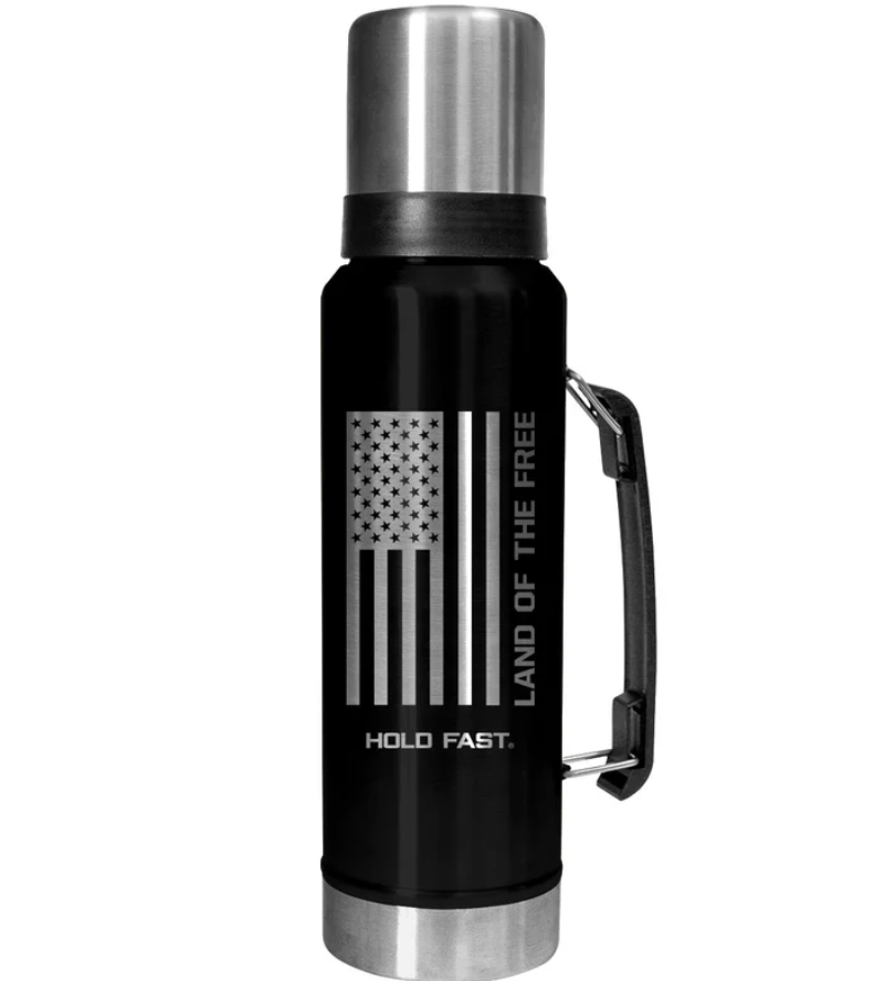 Black Flag 42 oz Magnum Steel Drink Tank