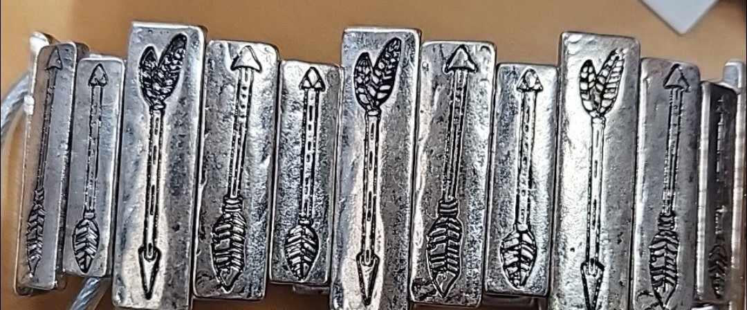 Arrows Silver Bracelet