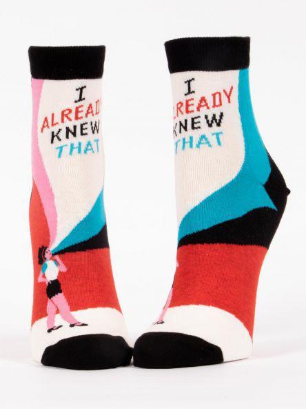 I Already Knew That Ankle Sock