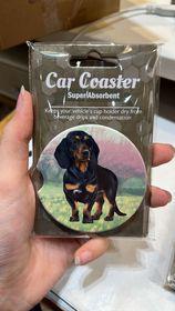 Dachshund Standing Car Coaster