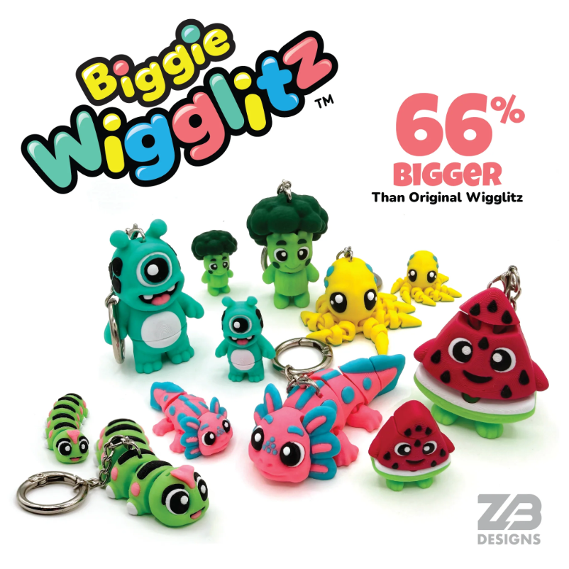 Biggie Wigglitz Keychains
