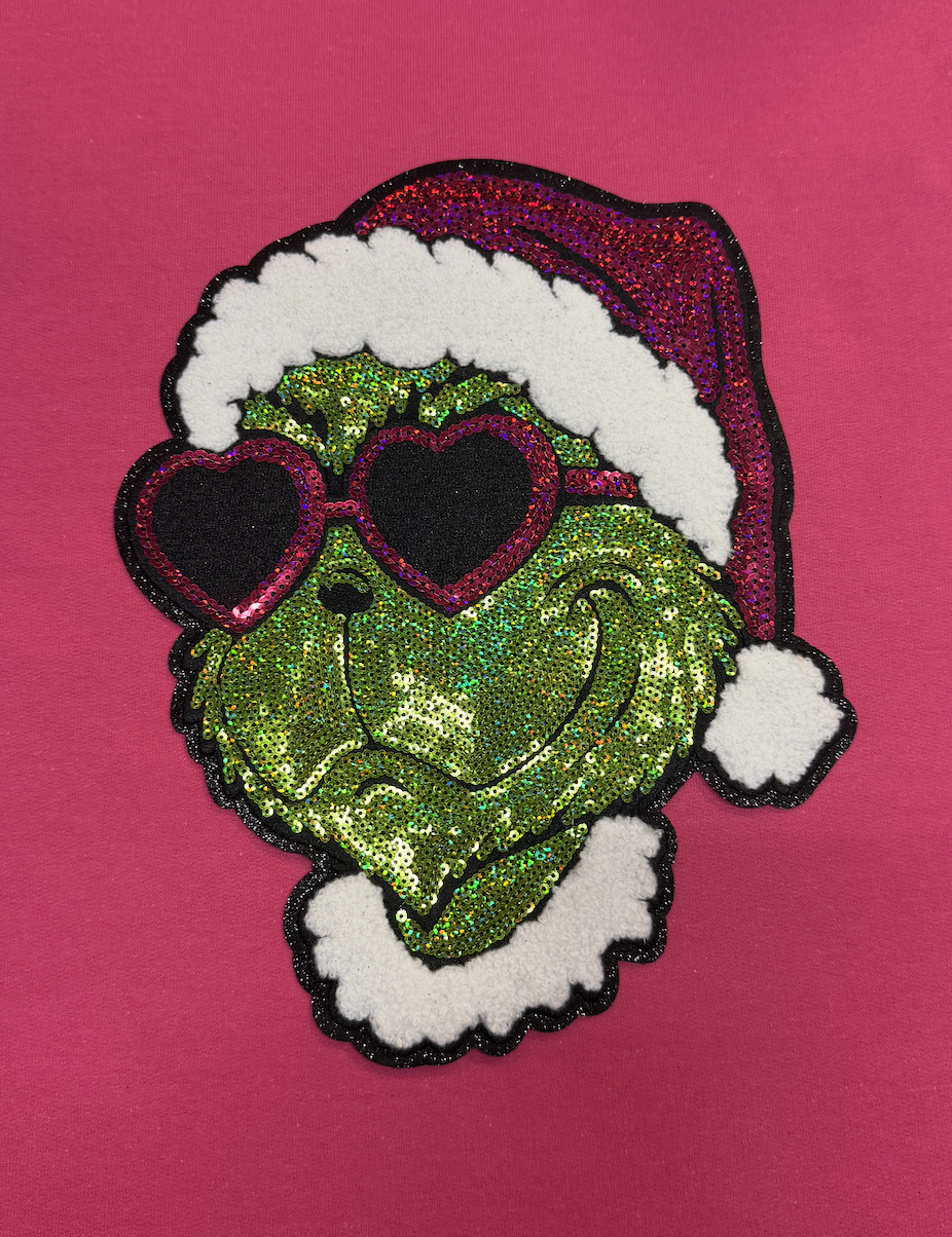 Grinch Sunglasses Sweatshirt