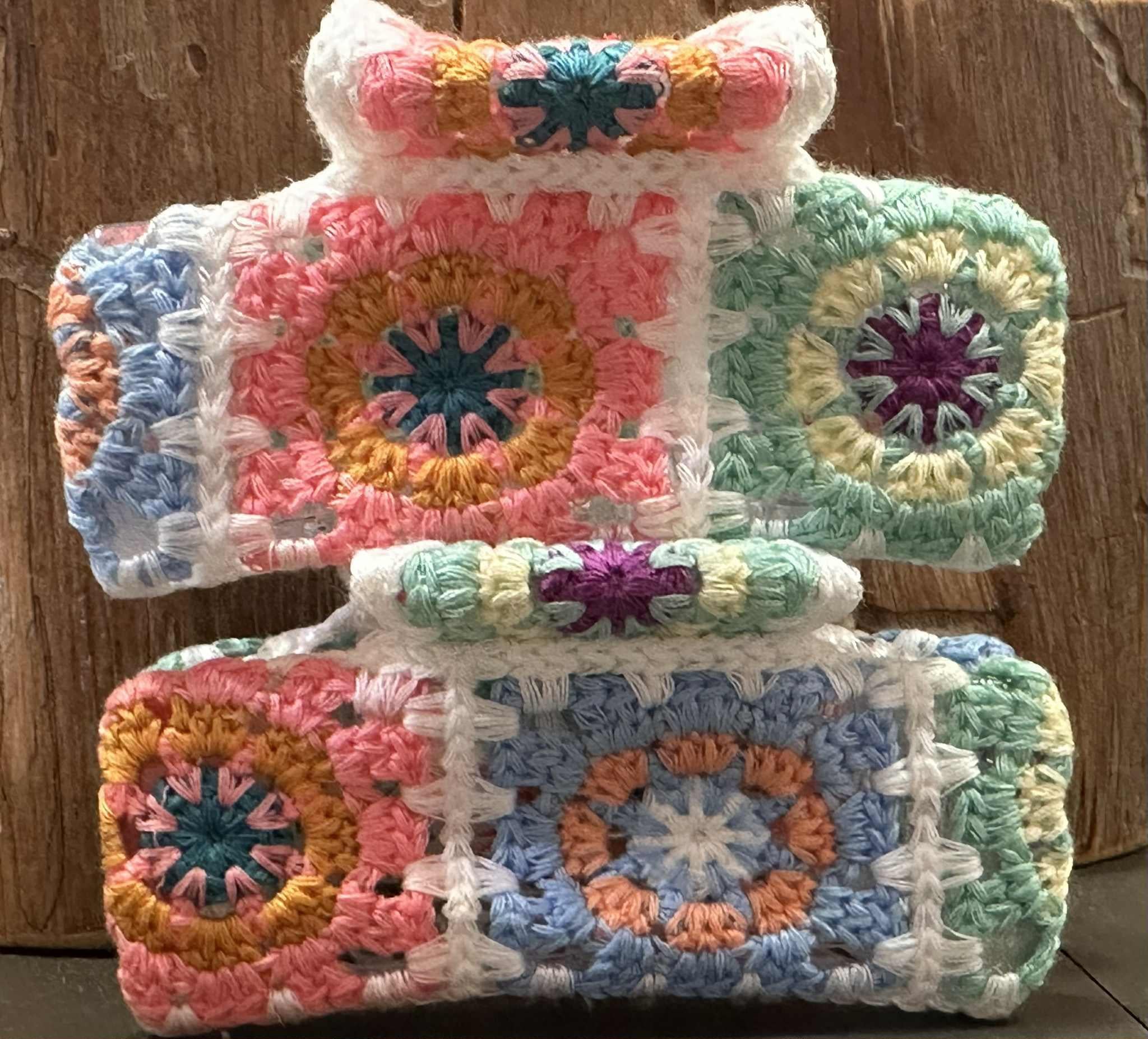 Crochet Hair Clips