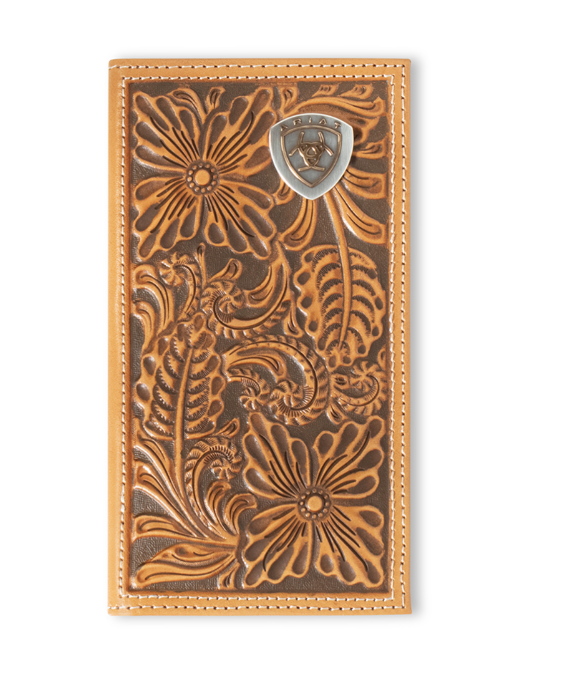 Ariat Light Leather Floral Wallet