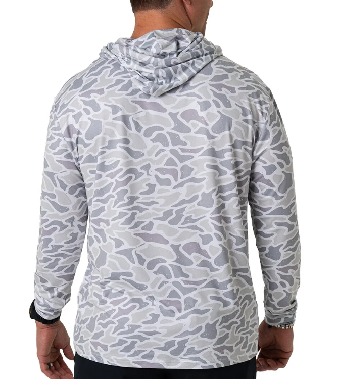 Burlebo - Performance Hoodie - White Camo