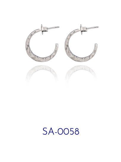 Silver Forest Earrings #3