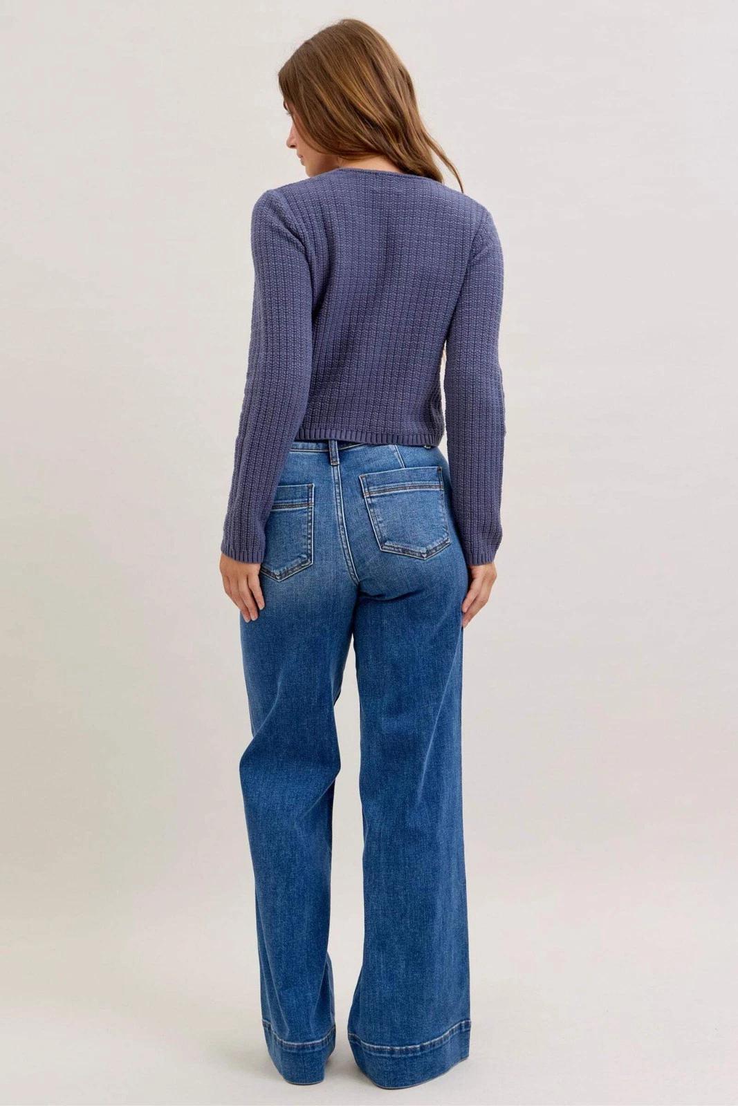 Judy Blue MR Trouser Retro Wide