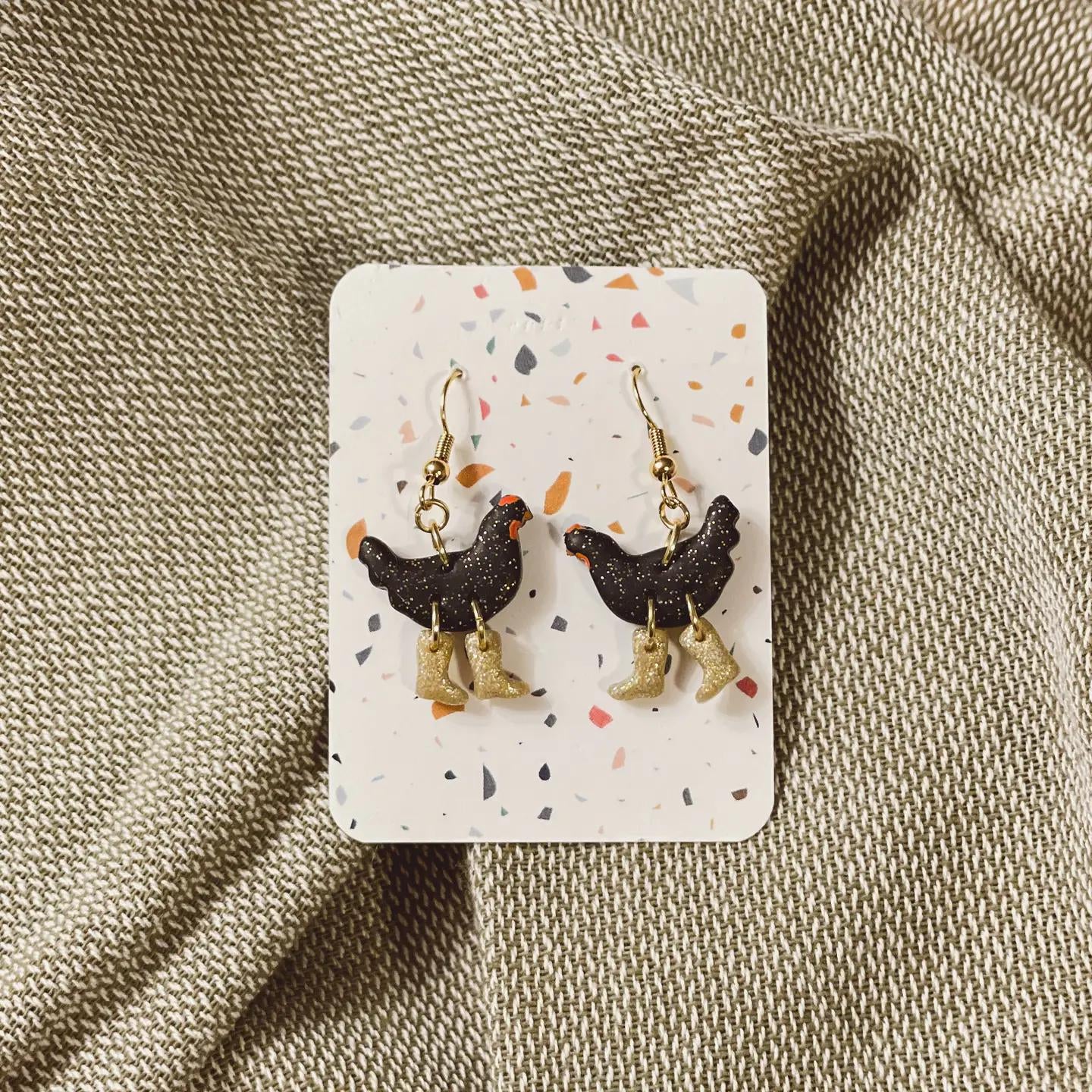 Sydni Carlson Art Chicken Jewelry