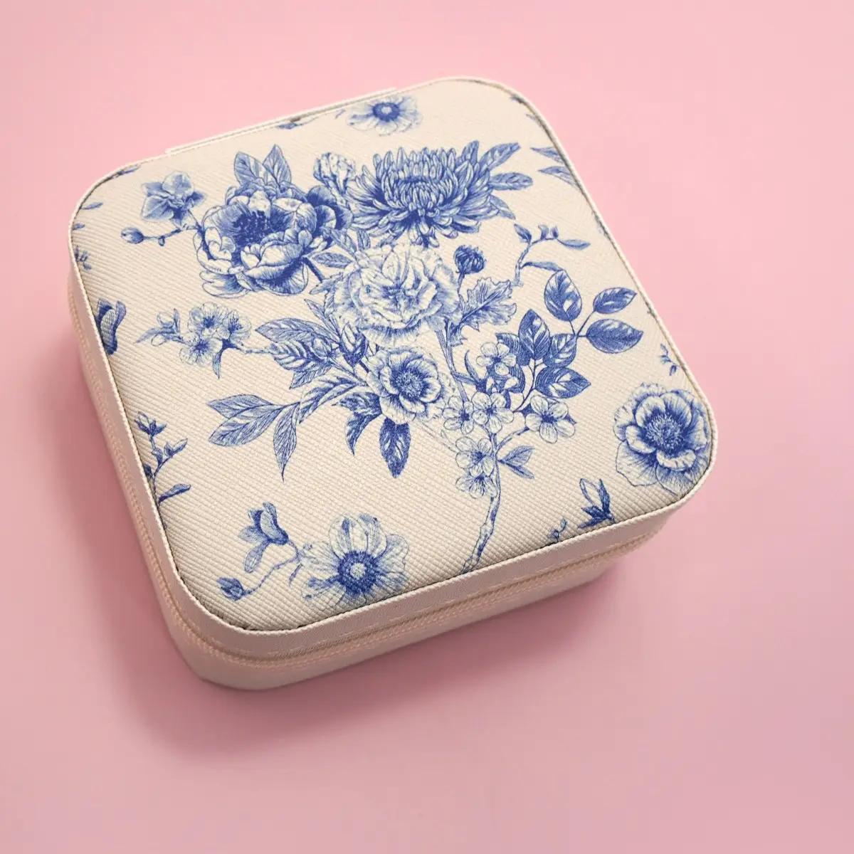 Designed Jewelry Organizer Travel Box Case