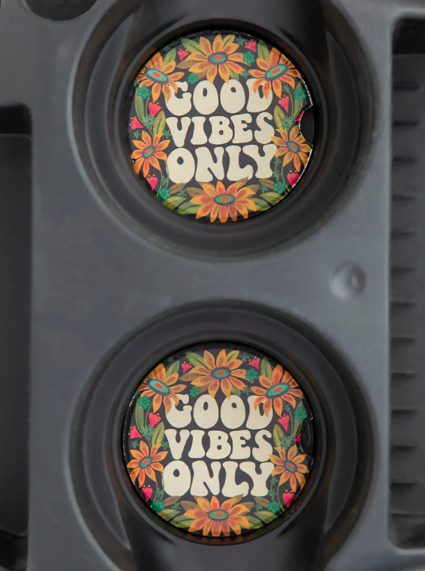 Good Vibes Only Coaster Set