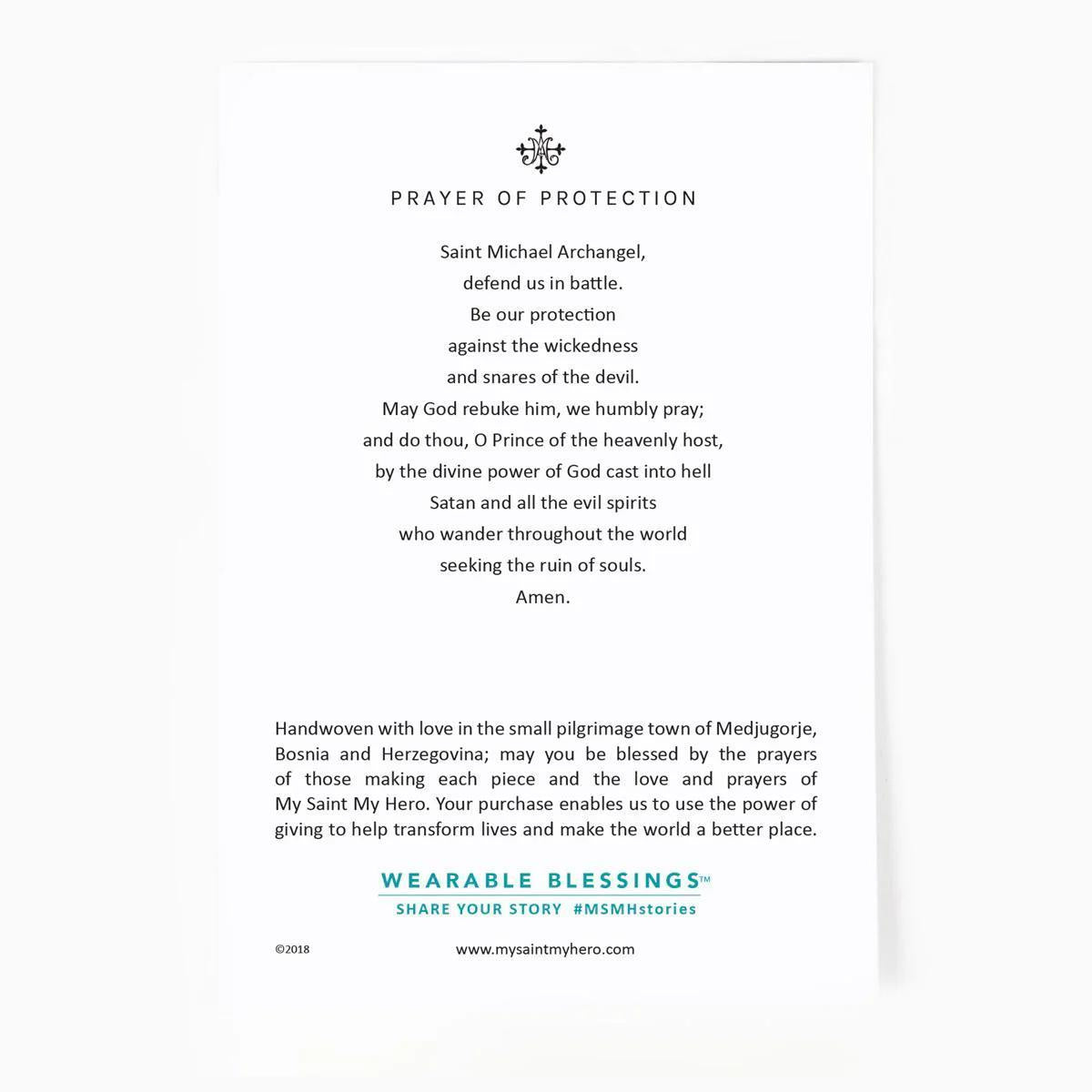 Protection Archangel Michael Bracelet