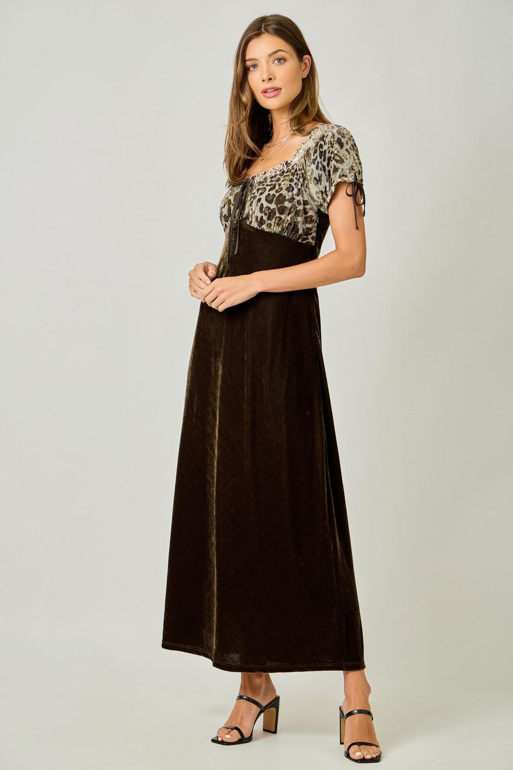 Velvet Long Maxi Dress