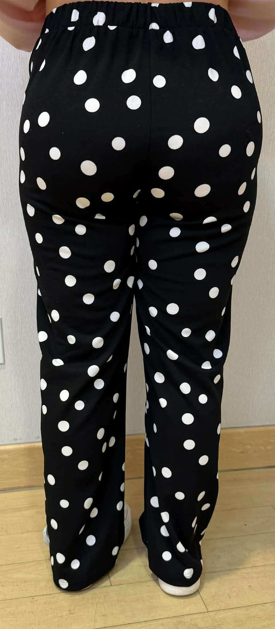 Techno Polka Dot Pants