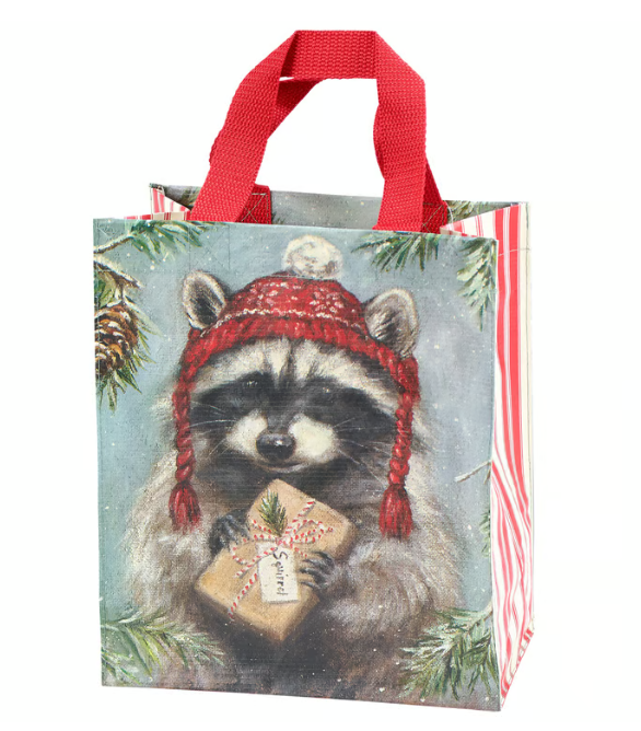 Winter Raccoon Daily Tote