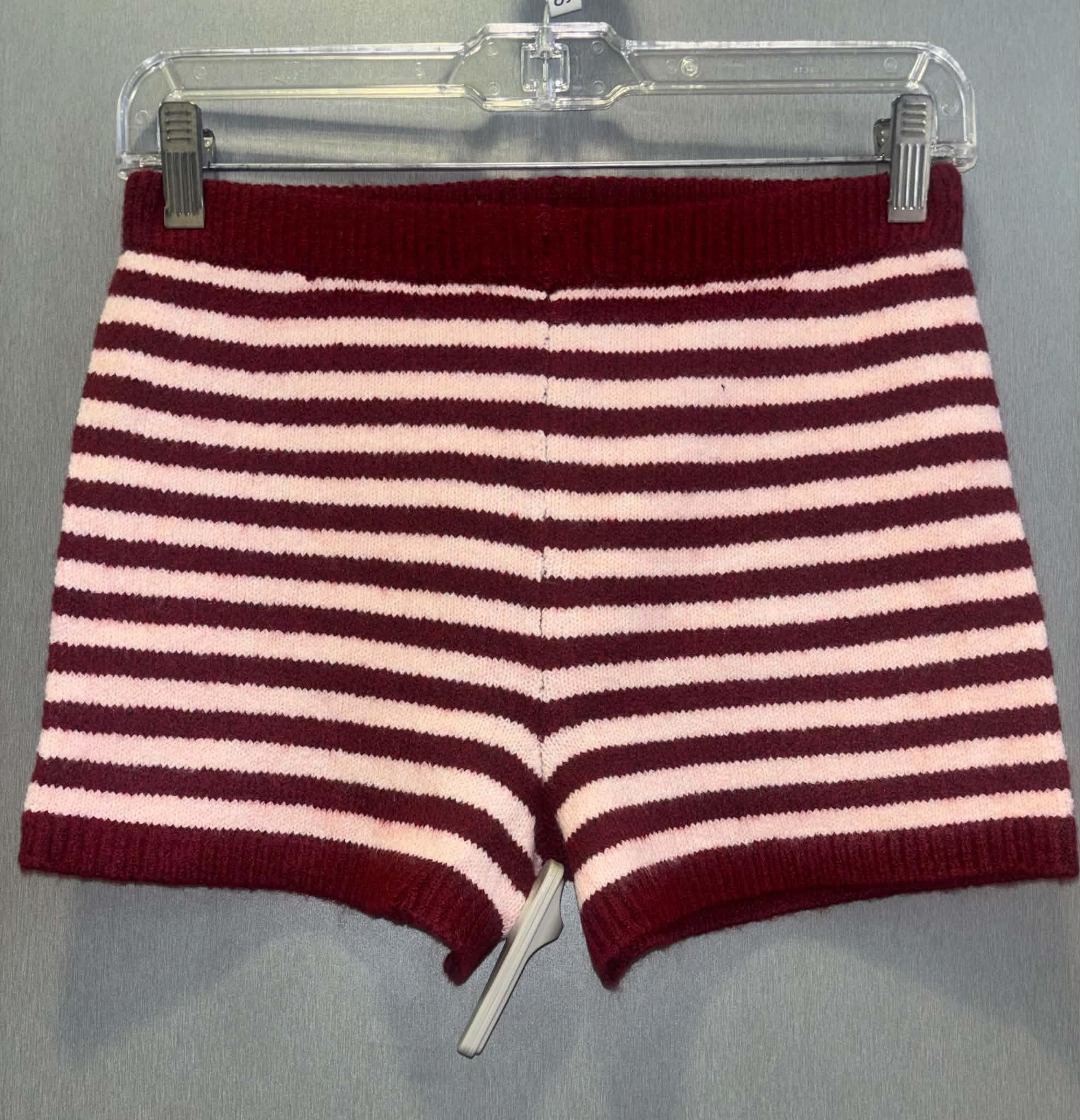 Pink/Burgendy Stripe Set