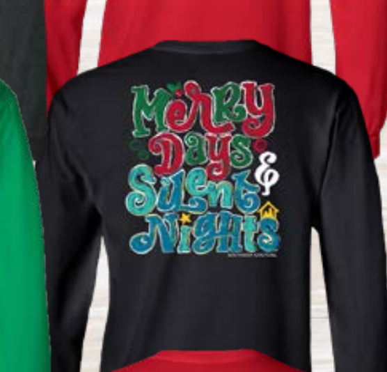LS Merry Days & Silent Nights Tee