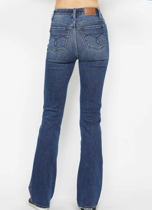 Judy Blue HW Short Inseam Bootcut