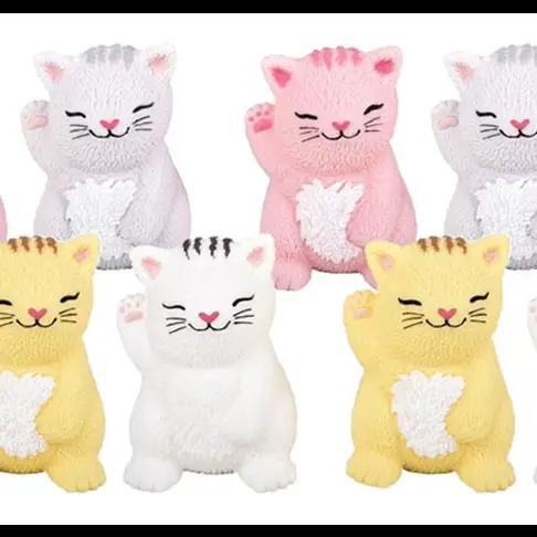 Soft Cream Doh Filled Cat