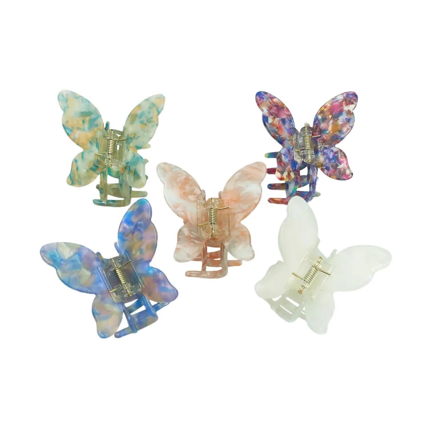 Assorted Butterfly Hair Claw Clip