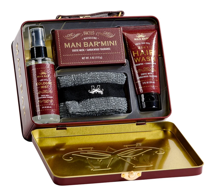 Man Bar Travel Kit - Exotic Musk & Sandalwood