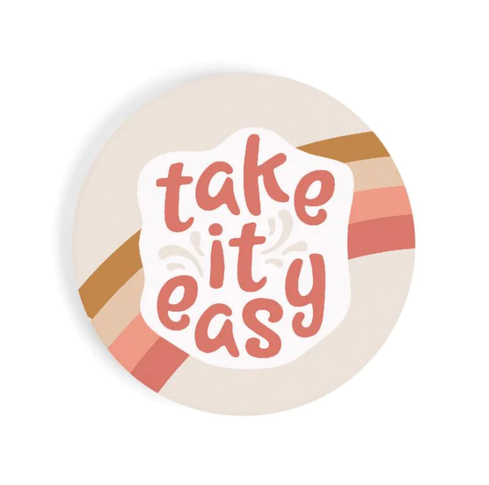 Take It Easy Car Coaster