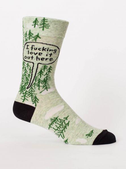 Love It Out Here Men's Crew Socks