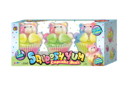 SqueeshYum Cupcake Bear