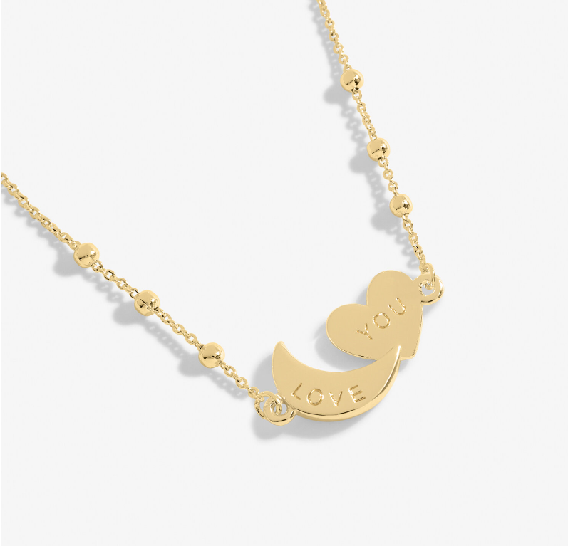 FOREVER YOURS Love You To The Moon Necklace