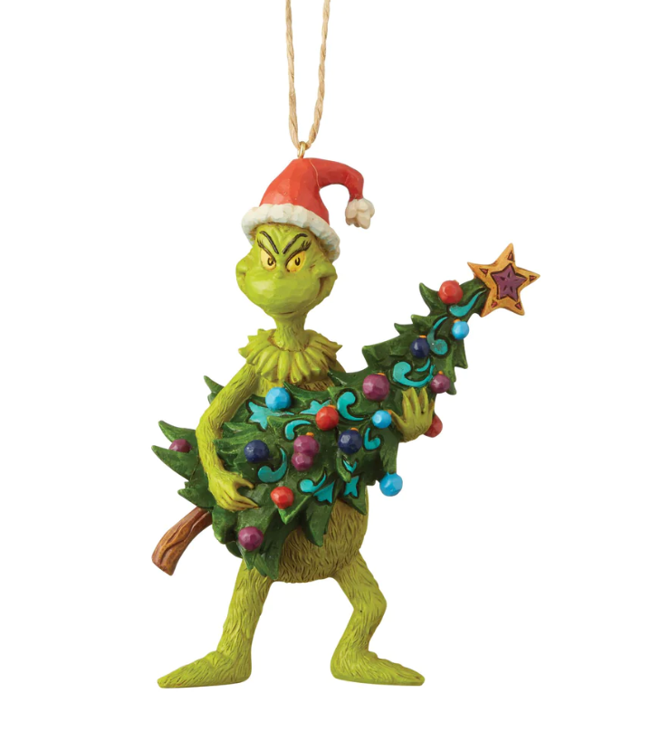 Grinch and Tree Ornament
