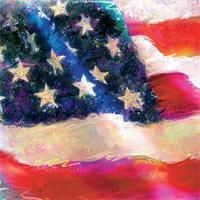 Patriotic Flag Napkins