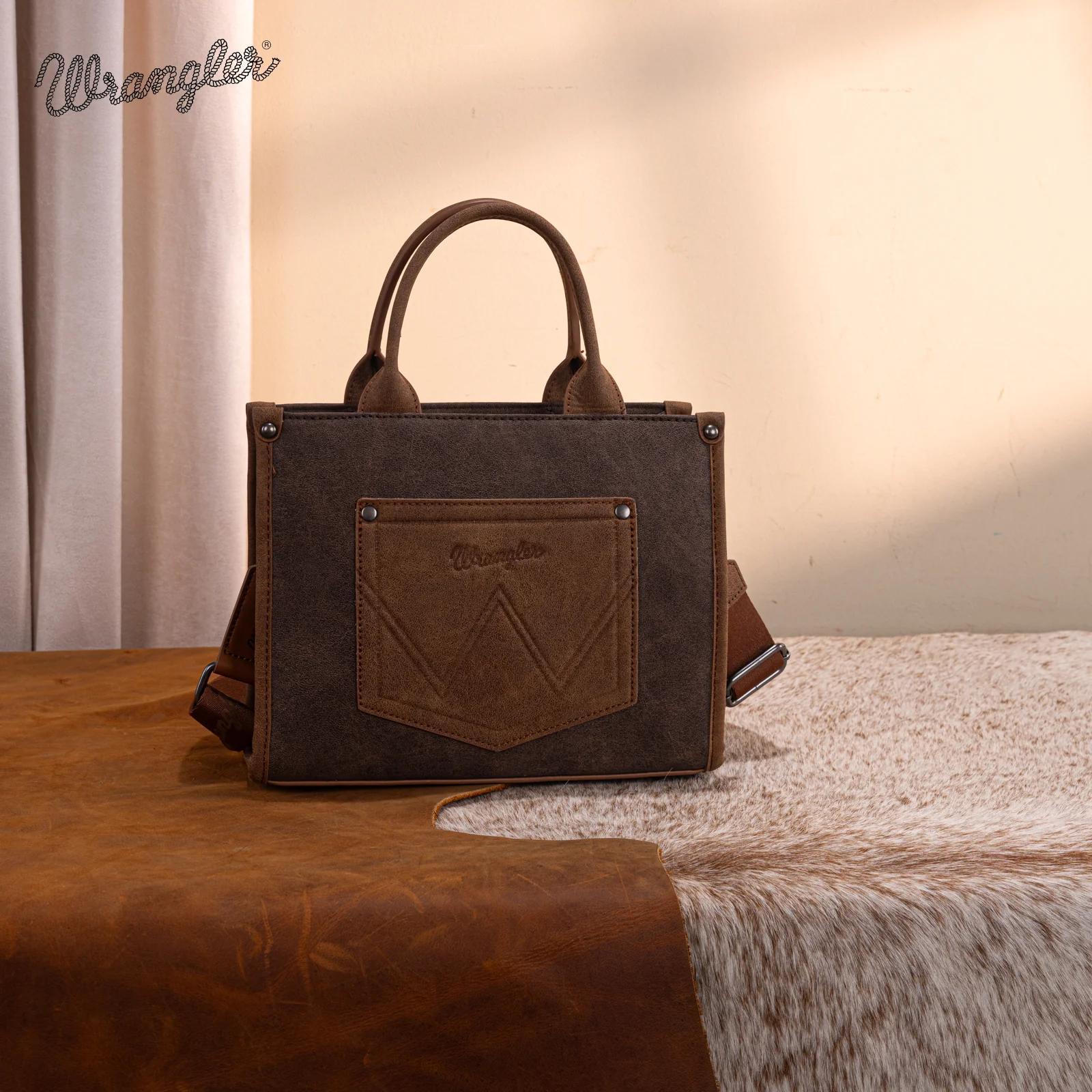 Wrangler Buckle Tote/Crossbody