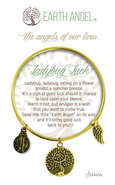Lady Bug Luck Earth Angel Bracelet