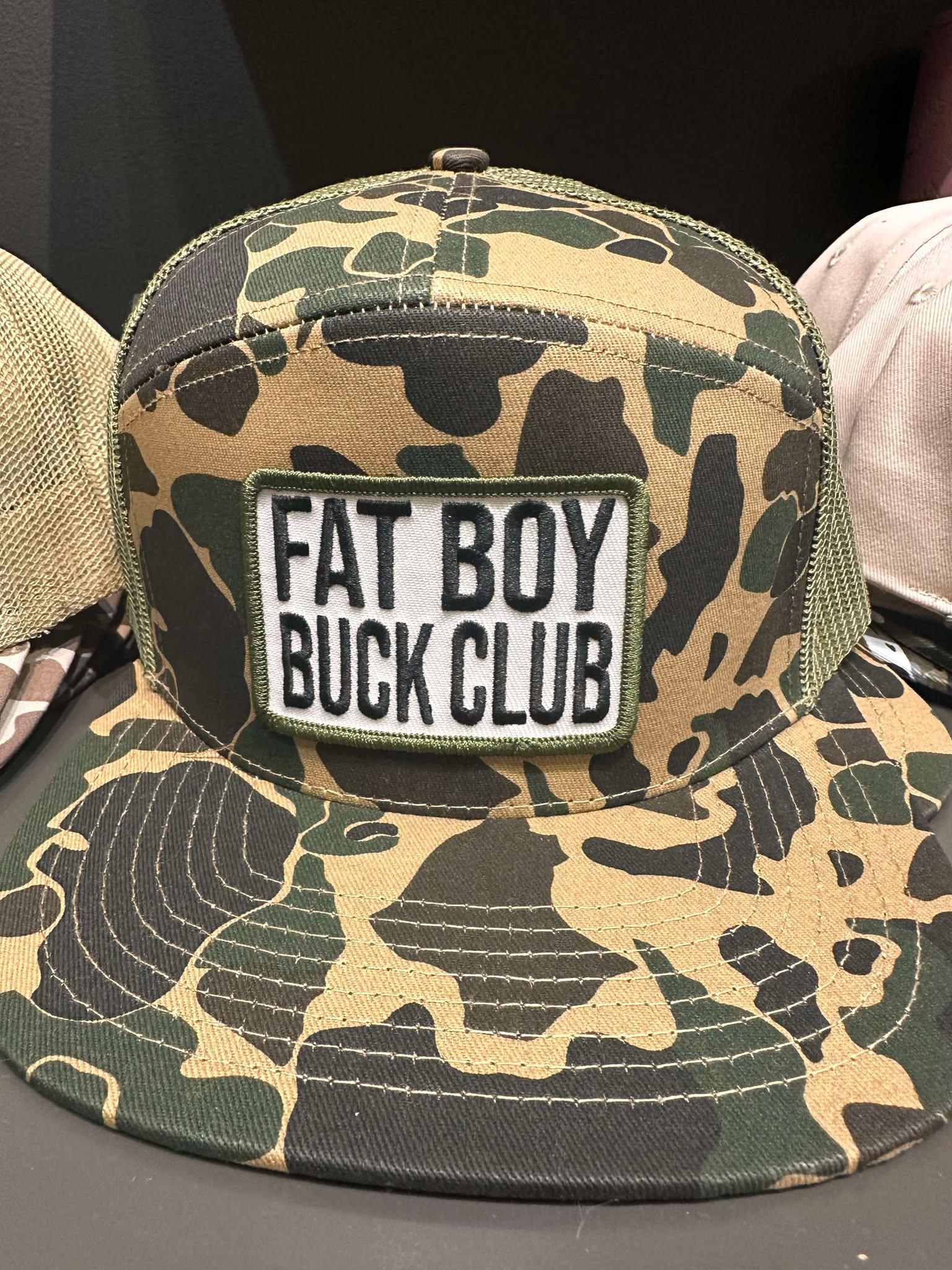 Fat Boy Buck Club Patch Hat